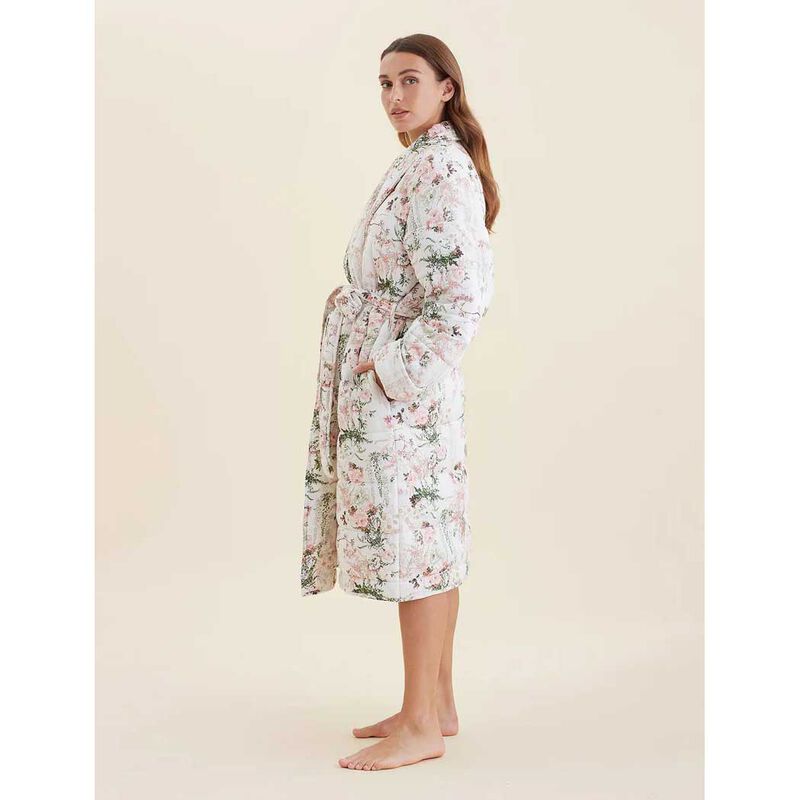 Papinelle Odette Quilted Cuddle Puffa Robe image number 3